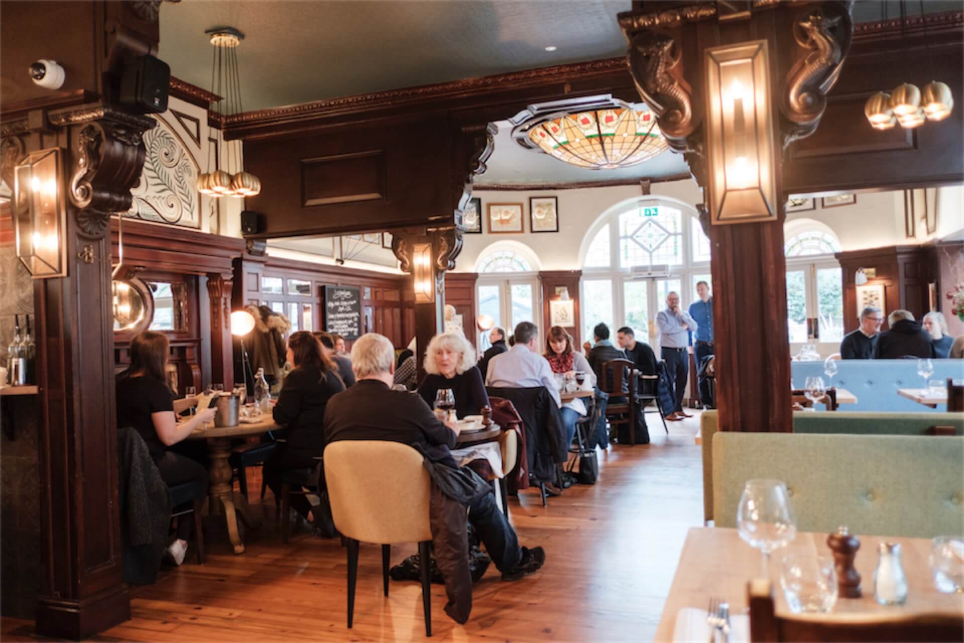 Food at The Red Lion Pub & Restaurant, Barnes